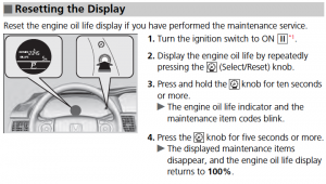 Using the Trip Button to reset.