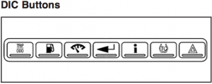 2009 Buick Allure Driver Information Center (DIC)