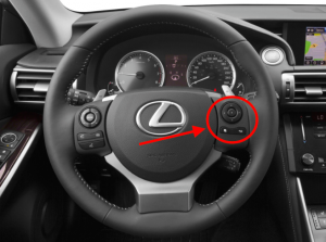 2015 Lexus IS 250 Steering Wheel Controls