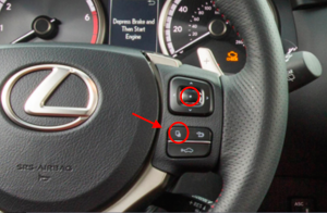 2015 Lexus NX steering wheel controls