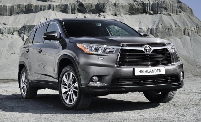 Toyota highlander 2015 года