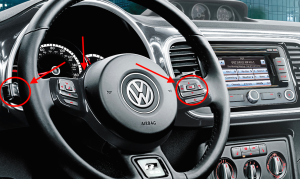 2015 VW Beetle Controls