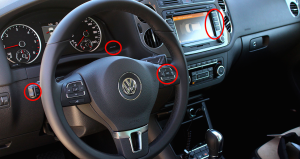 2015 Volkswagen Tiguan Controls