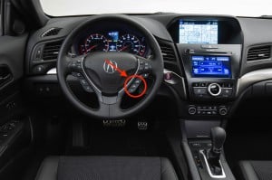 2016 Acura ILX Steering Wheel Controls