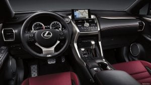 2016 Lexus NX 200t Interior