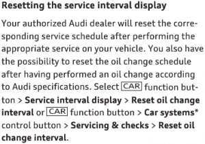 OilReset » Blog Archive to Reset the 2017 Audi A5 Change Interval Reset - OilReset