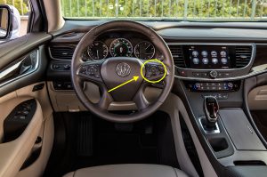 2017 Buick LaCrosse Steering Wheel Controls Location