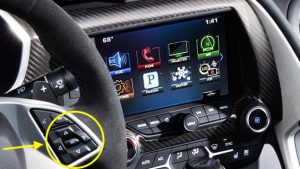 2017 Chevrolet Corvette Steering Wheel Controls