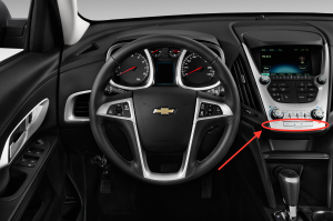 2017 Chevrolet Equinox DIC Controls