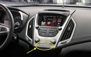 2017 GMC Terrain DIC Menu