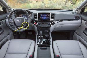 2017 Honda Ridgeline Steering Wheel Controls