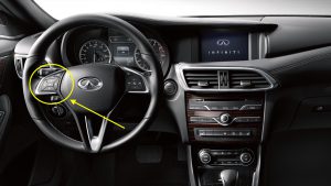 2017 Infiniti QX30 Steering Wheel Controls