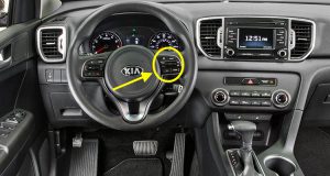 2017 Kia Sportage Steering Wheel Controls