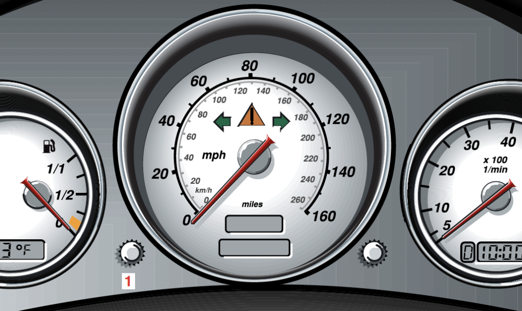 2002 Mercedes SLK Trip Odometer Button