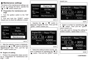 2015 Subaru Forester Oil Change Reset 1