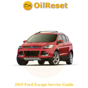 2015 Ford Escape Oil Life Reset & Service Guide
